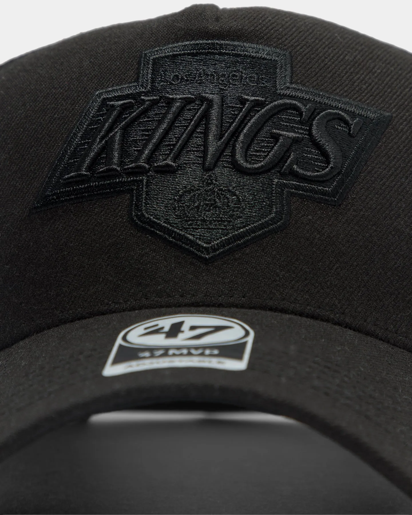 47 Brand Los Angeles Kings MVP DT Snapback Black/Black