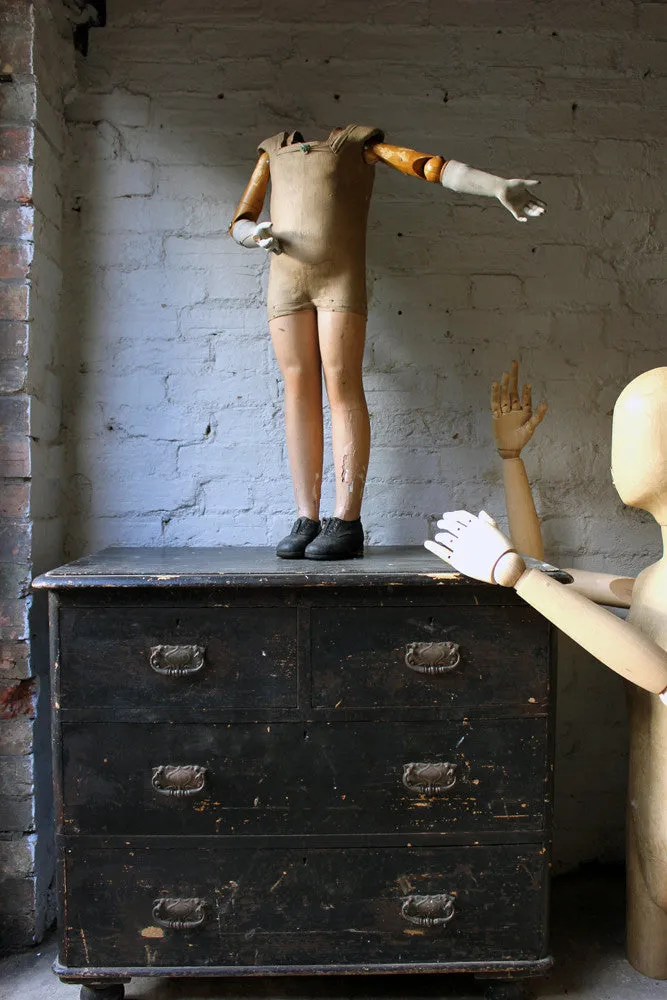 A Good Early 20thC Boy Mannequin by Siegel & Stockman Paris; no. 12263