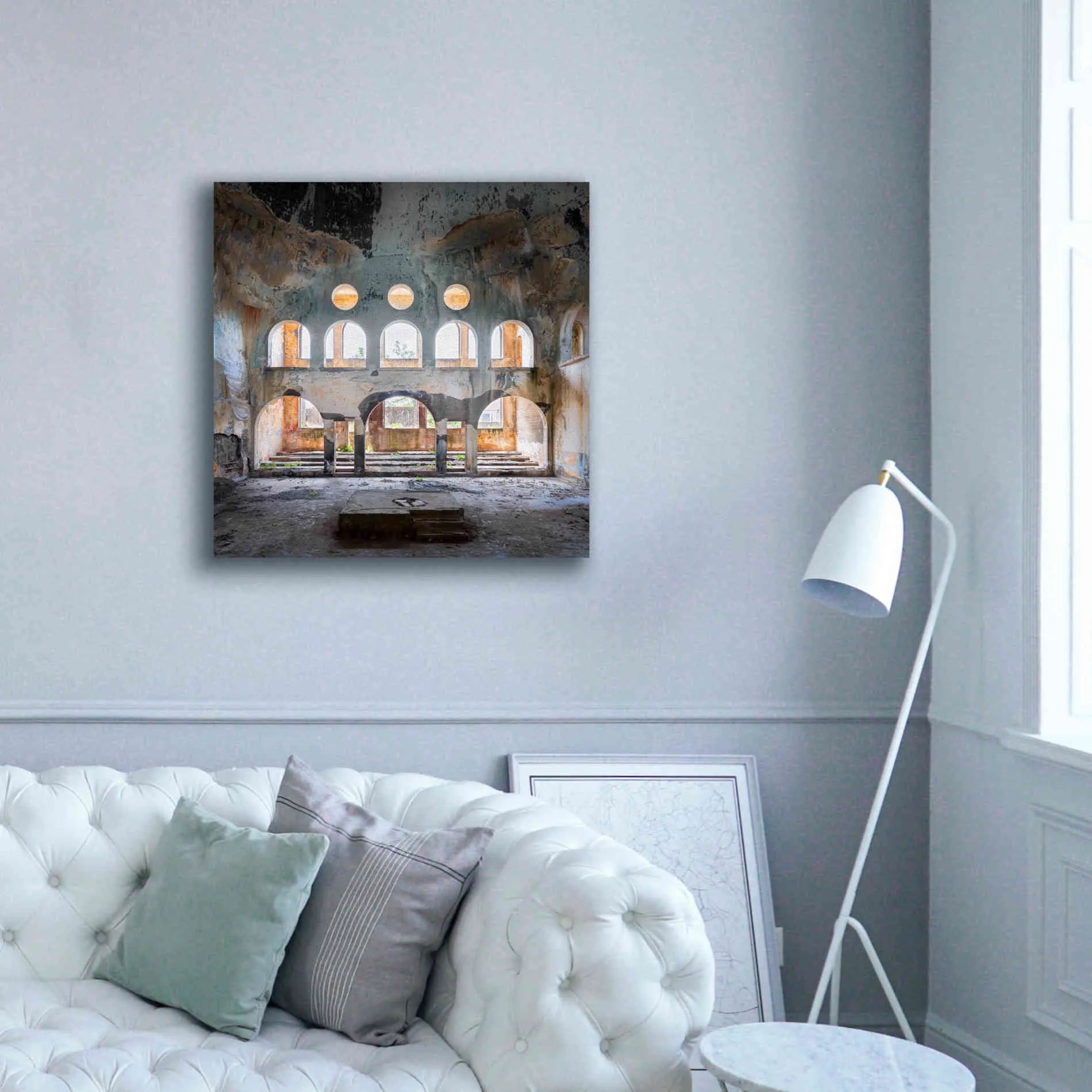 'Abandoned Synagogue' by Roman Robroek Giclee Canvas Wall Art