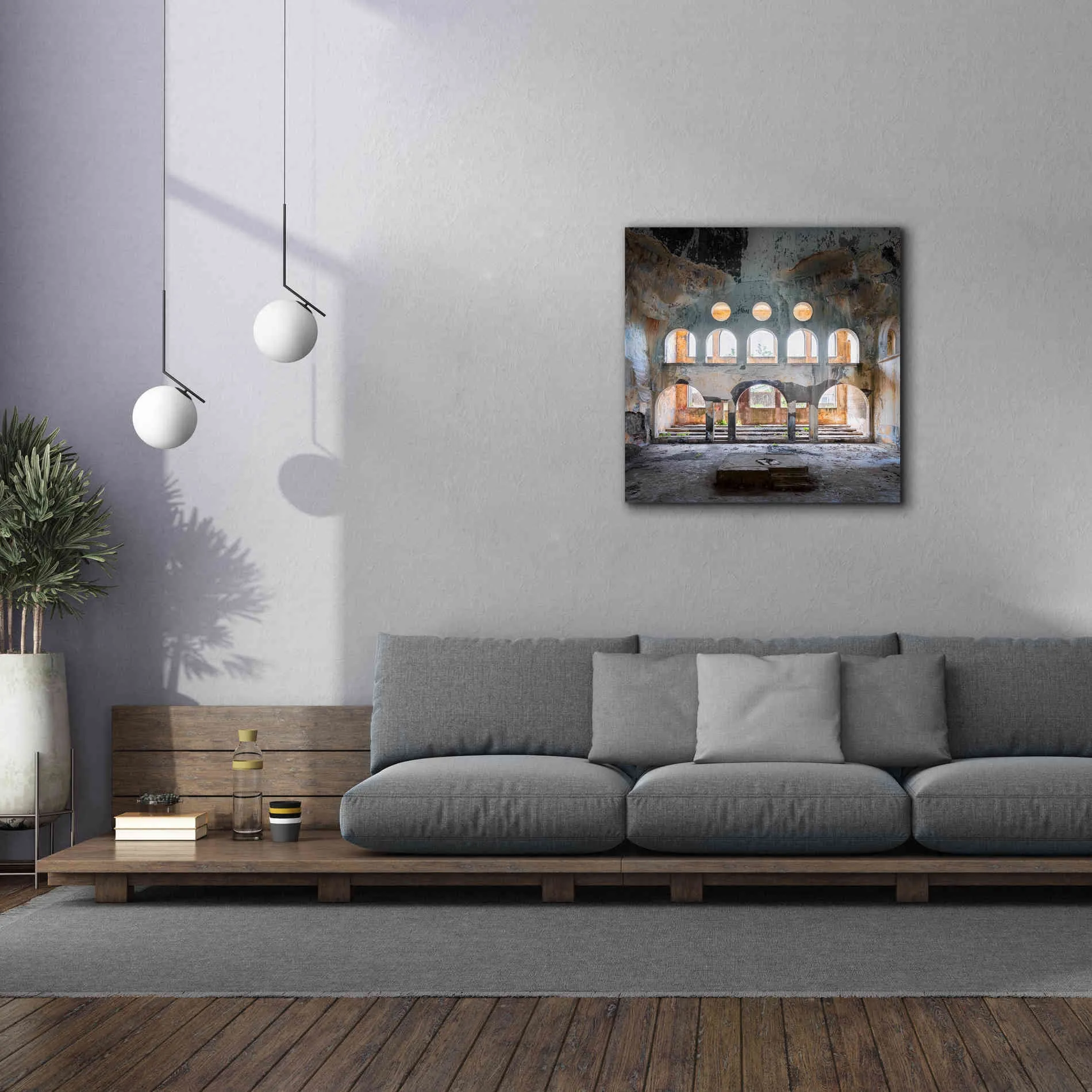 'Abandoned Synagogue' by Roman Robroek Giclee Canvas Wall Art