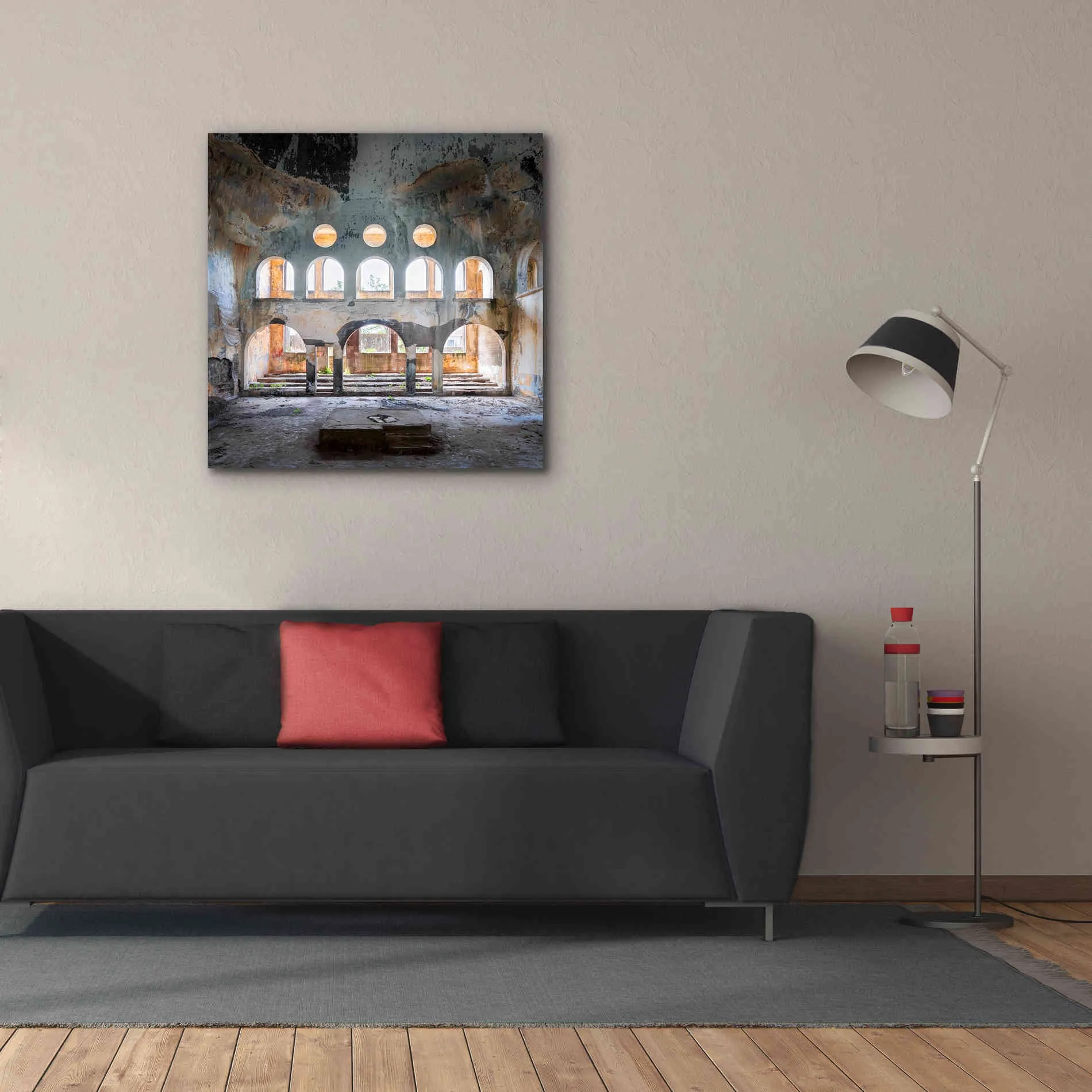 'Abandoned Synagogue' by Roman Robroek Giclee Canvas Wall Art