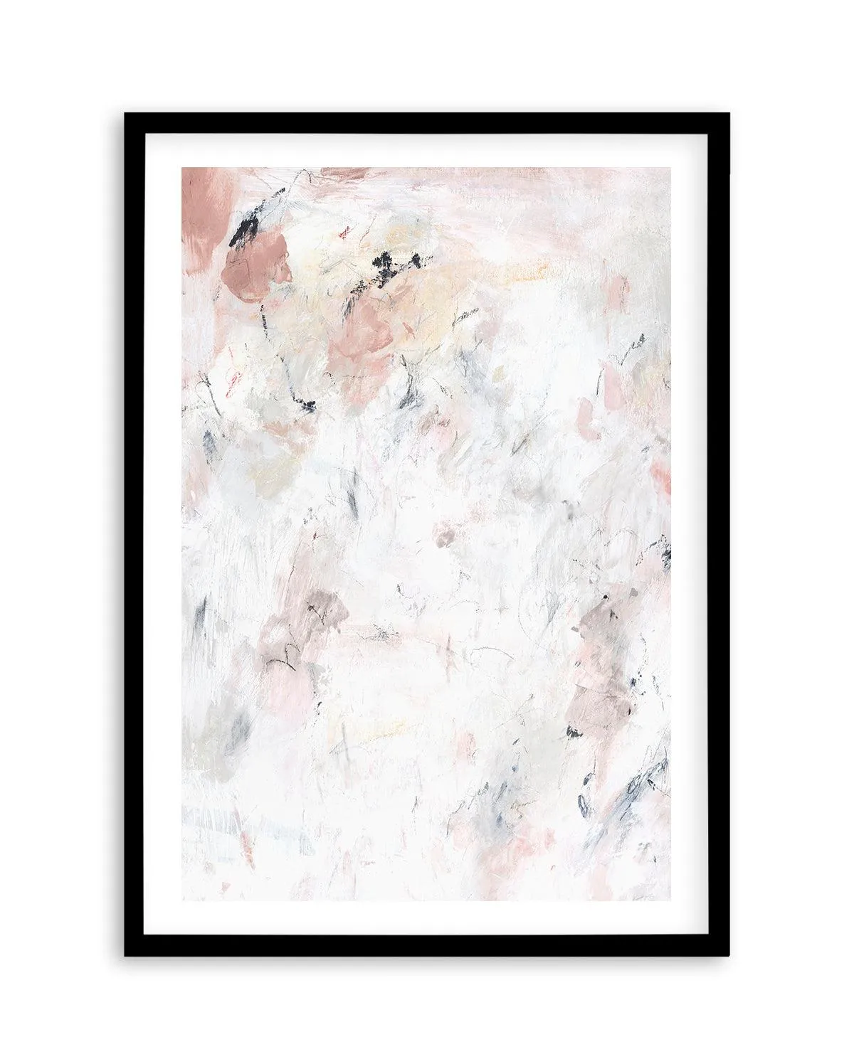 Abstract Blush I Art Print