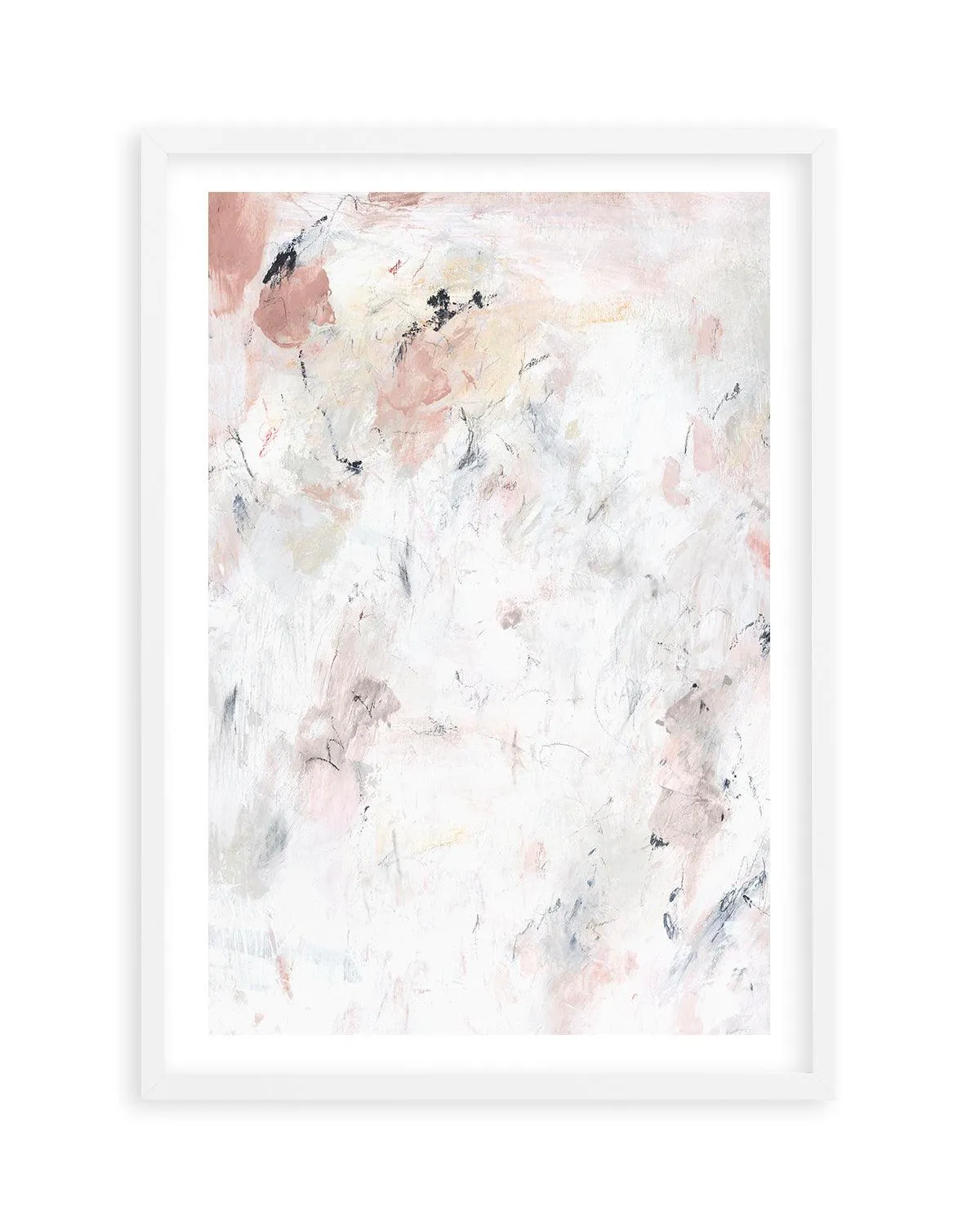 Abstract Blush I Art Print