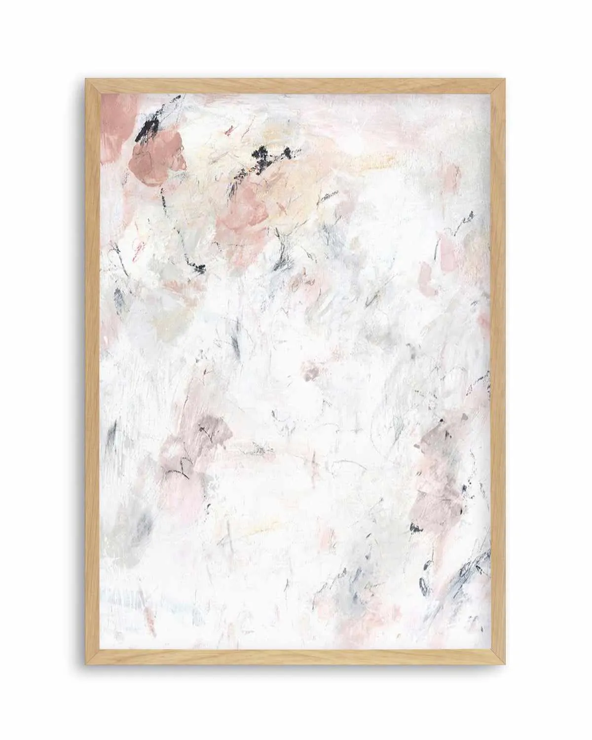 Abstract Blush I Art Print