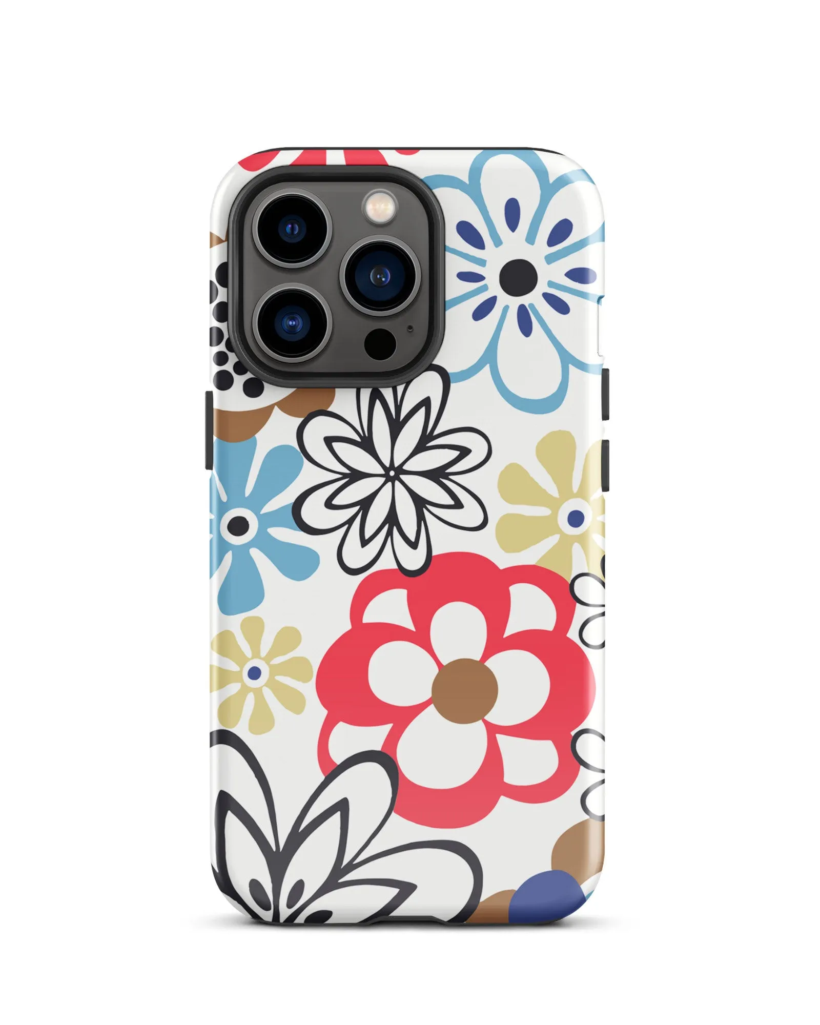 Abstract Floral Cabin Case for iPhone®