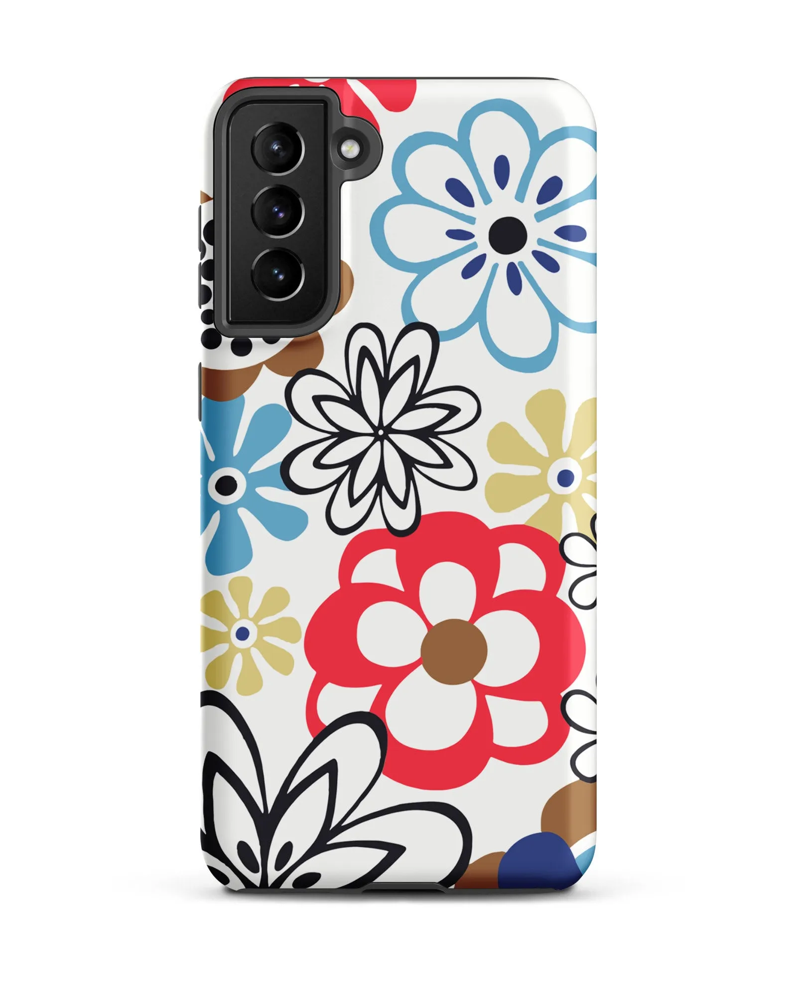 Abstract Floral Cabin Case for Samsung®