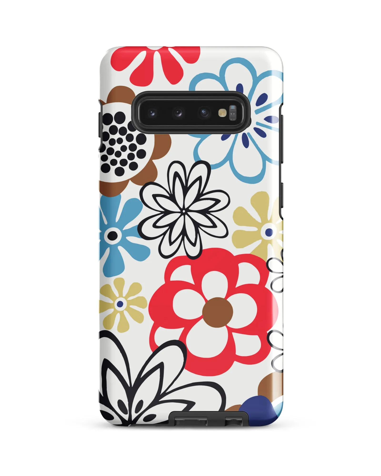 Abstract Floral Cabin Case for Samsung®