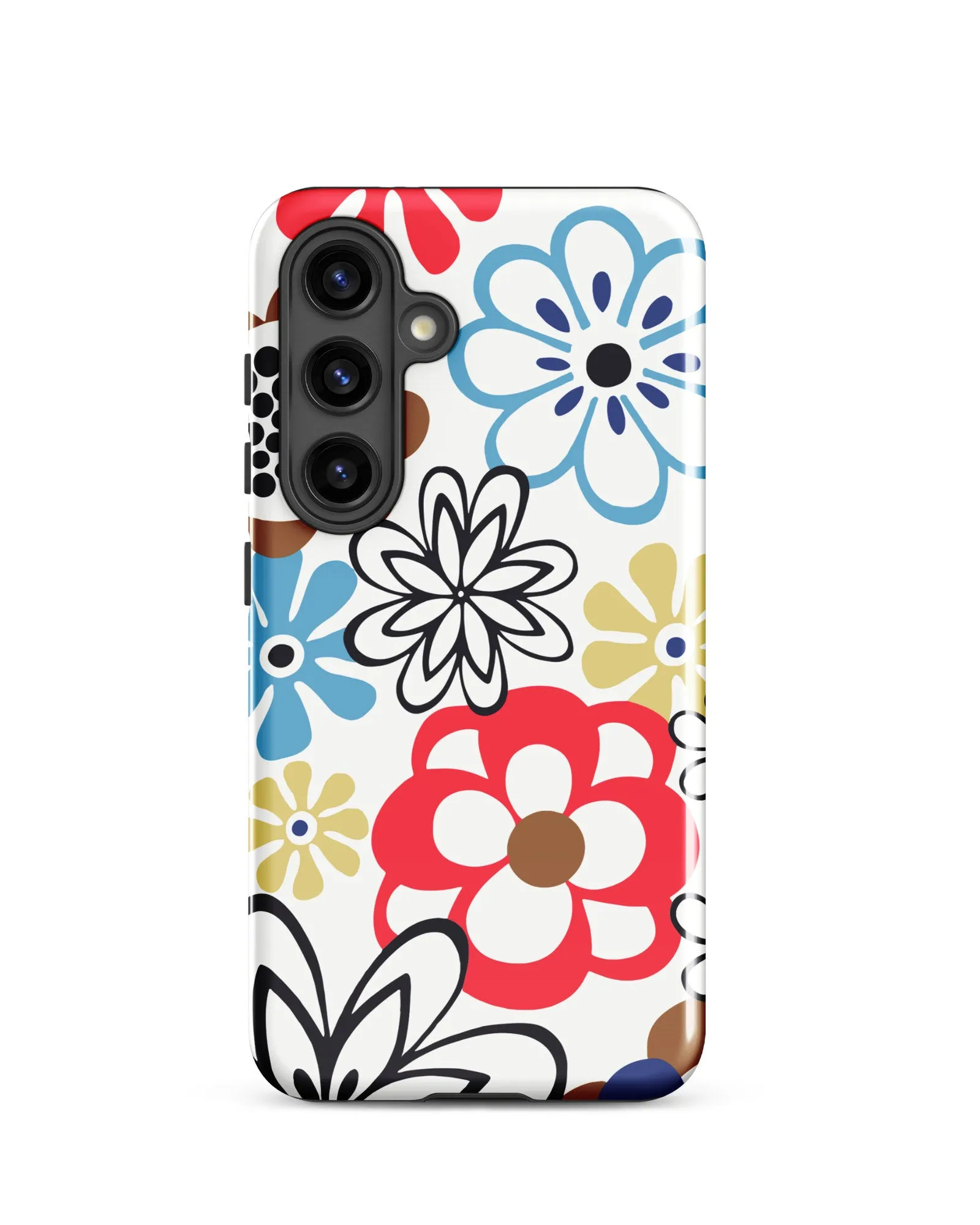 Abstract Floral Cabin Case for Samsung®