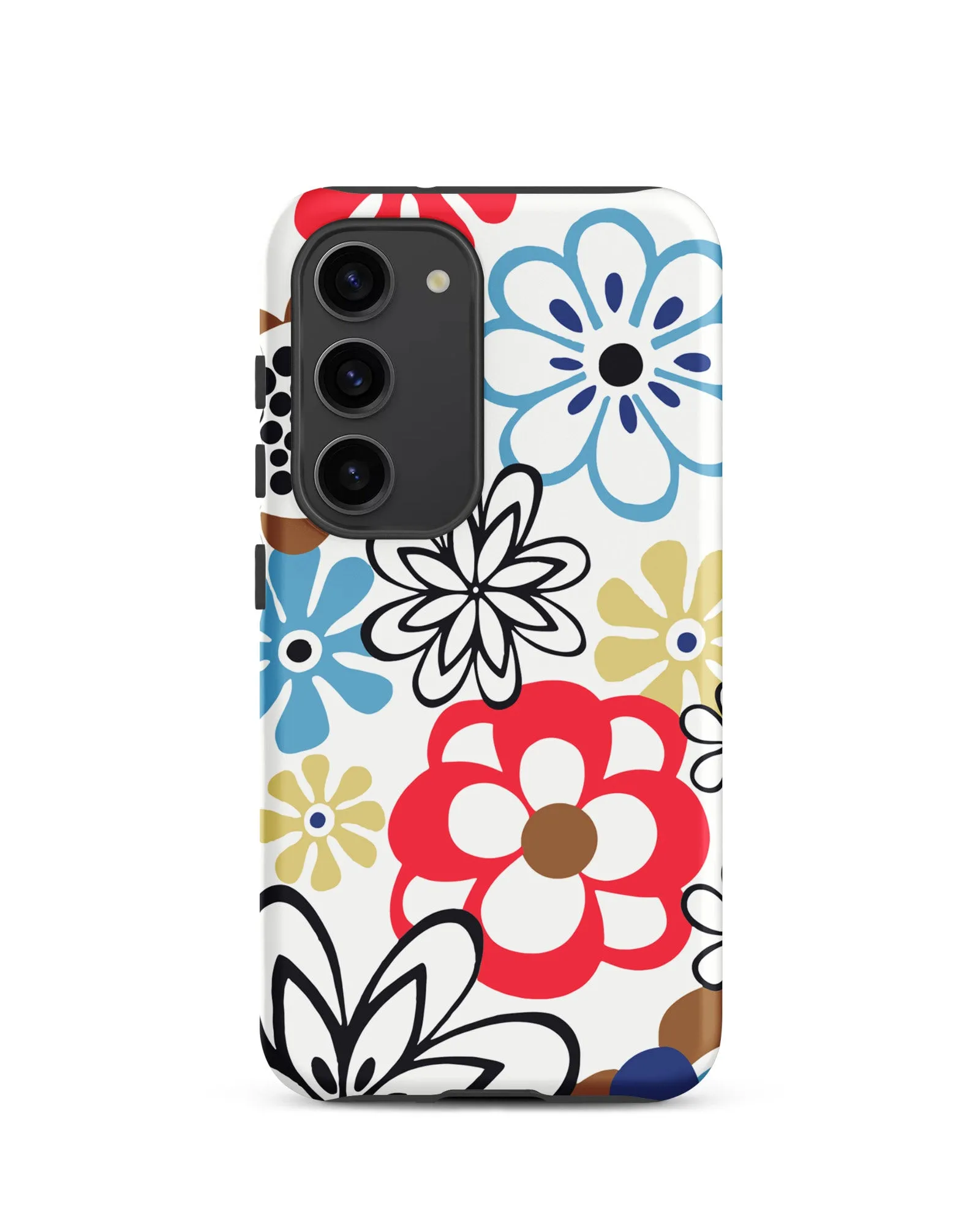 Abstract Floral Cabin Case for Samsung®