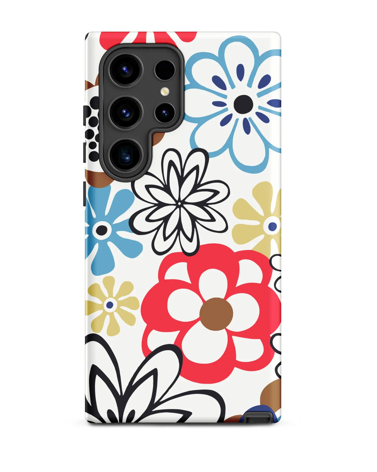 Abstract Floral Cabin Case for Samsung®