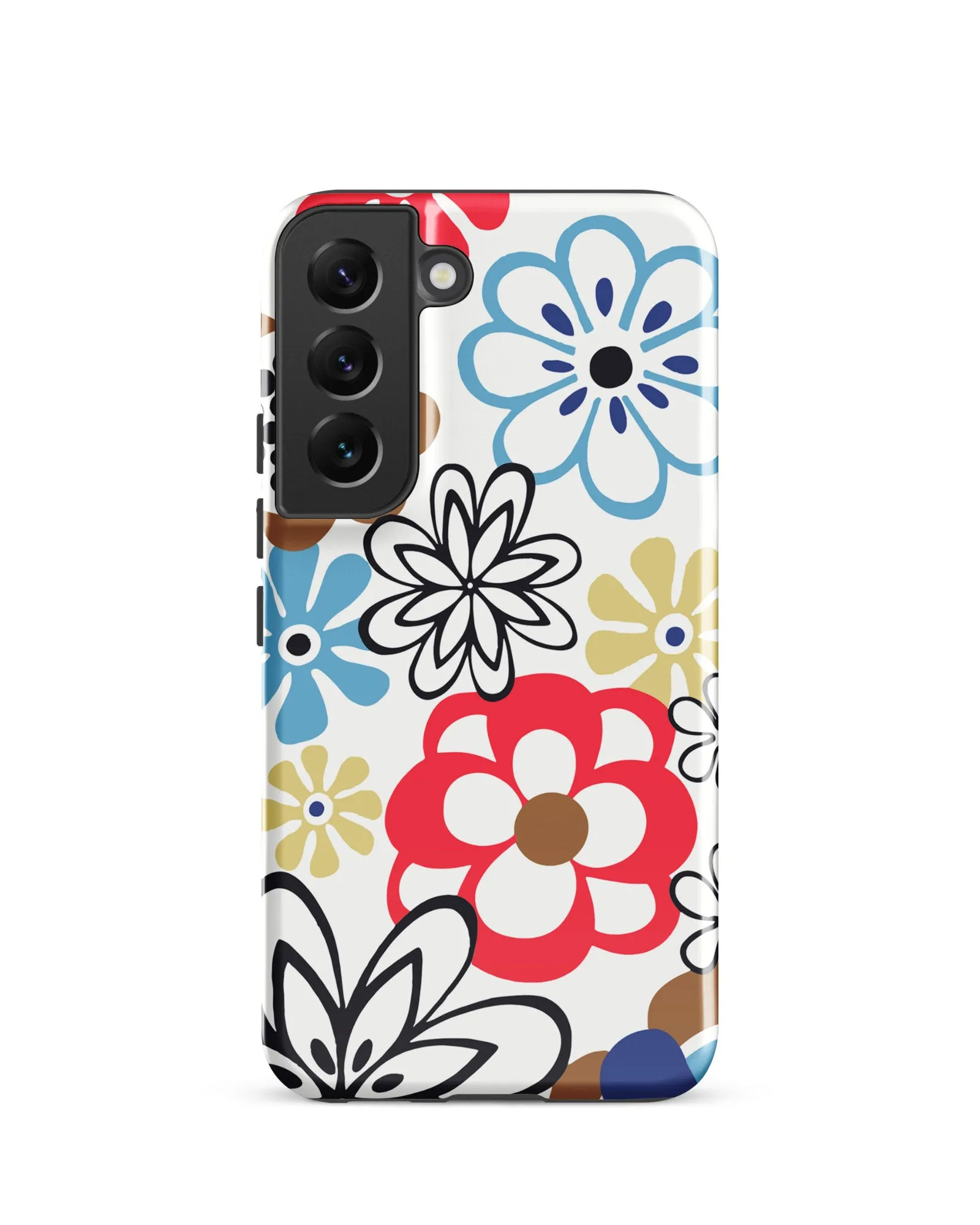 Abstract Floral Cabin Case for Samsung®