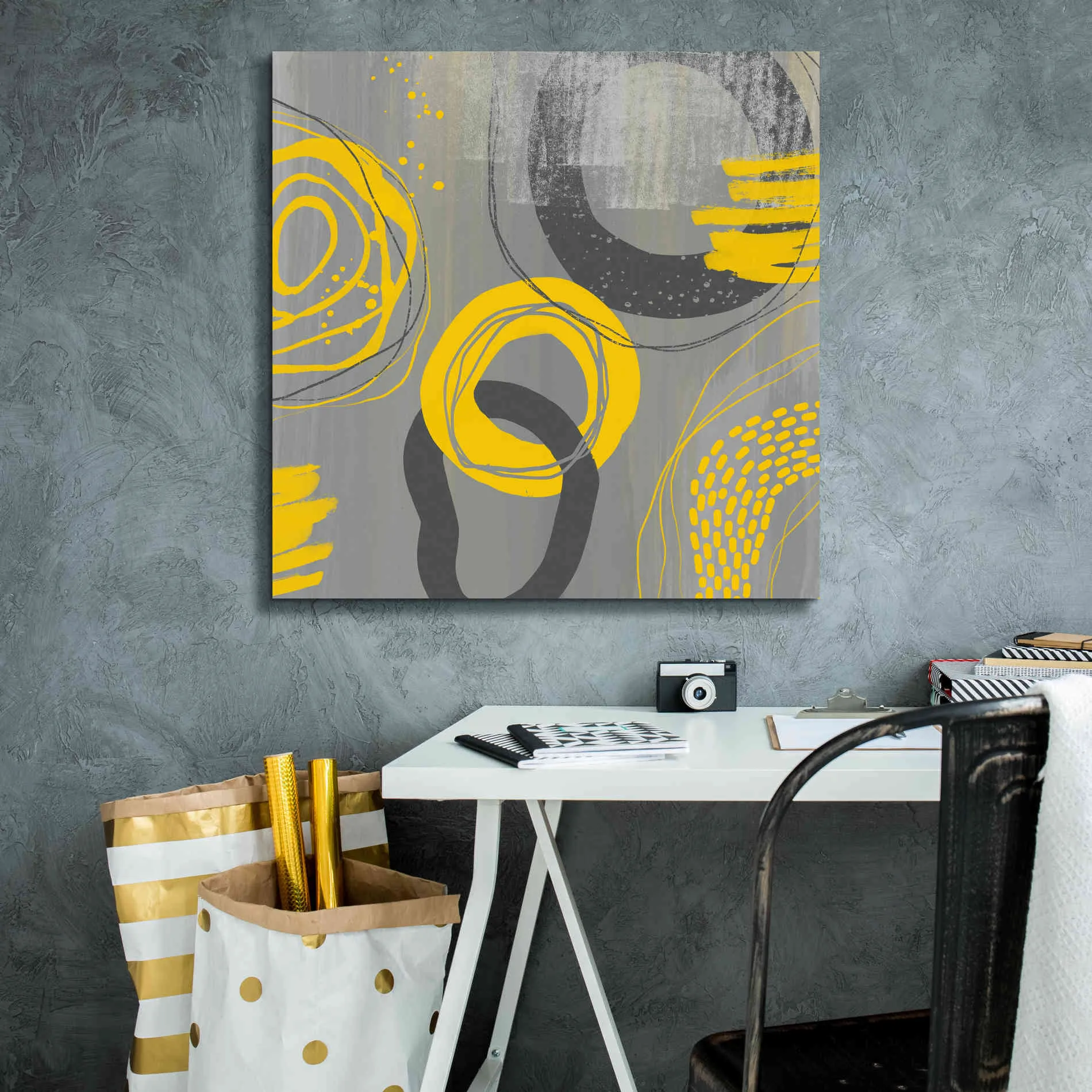 'Abstract Summer Fun' by Andrea Haase Giclee Canvas Wall Art