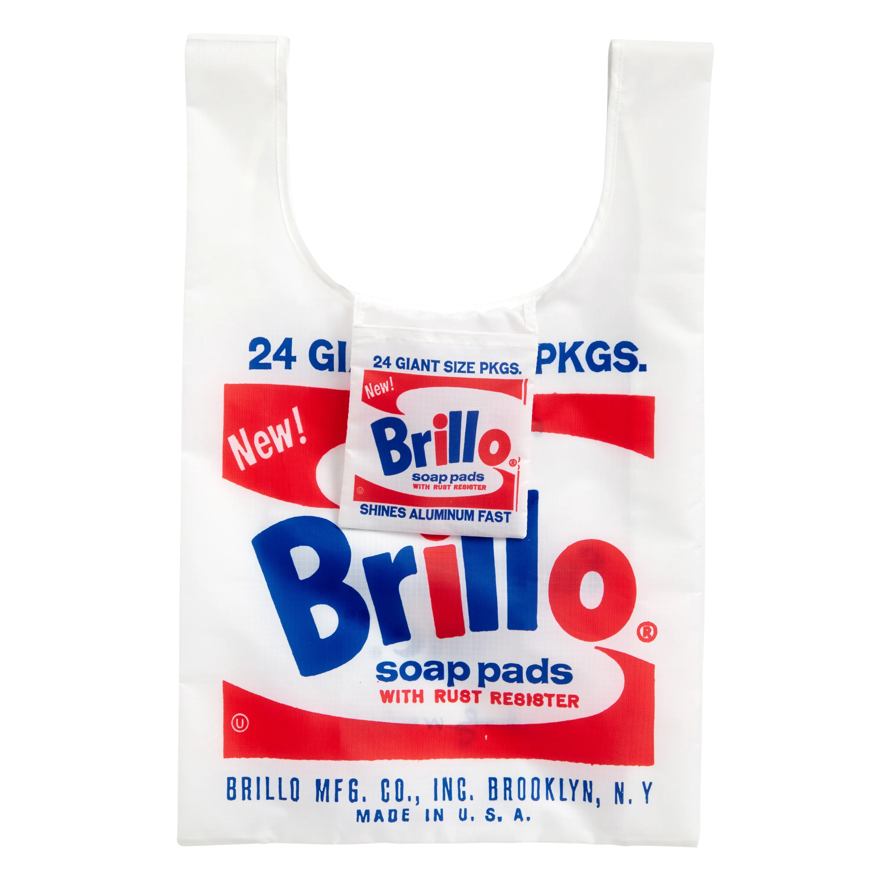 Andy Warhol Canvas Tote Bag - Brillo