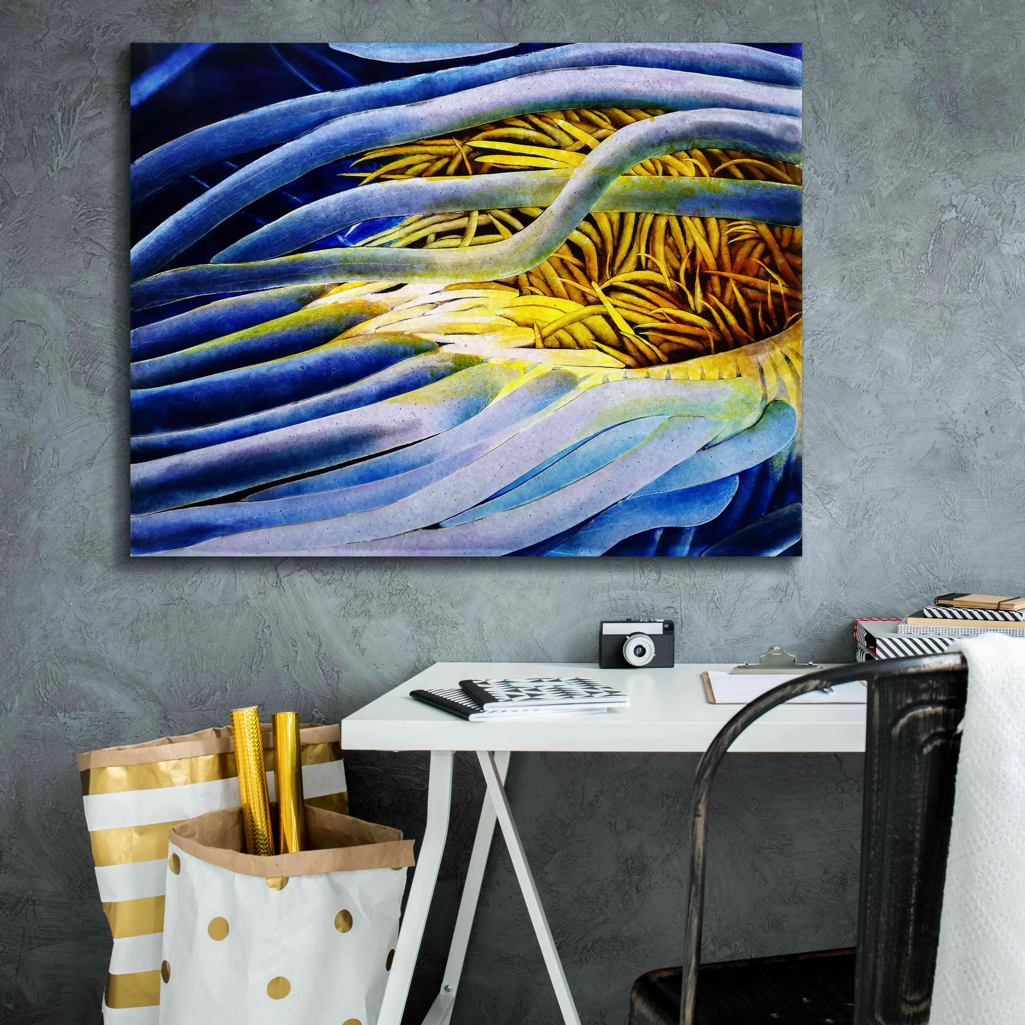 'Anemone Cerianthid' by Rita Shimelfarb, Giclee Canvas Wall Art