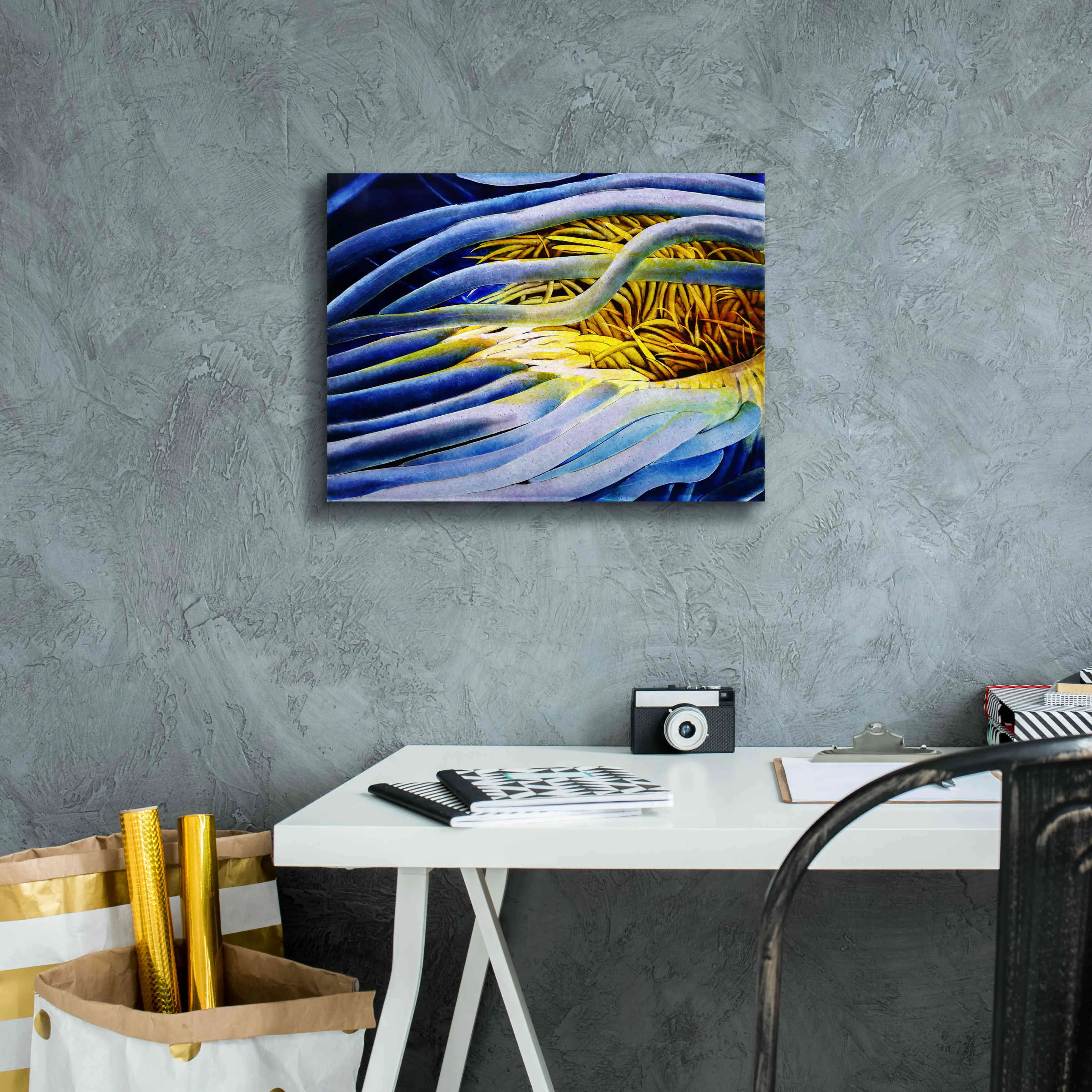 'Anemone Cerianthid' by Rita Shimelfarb, Giclee Canvas Wall Art