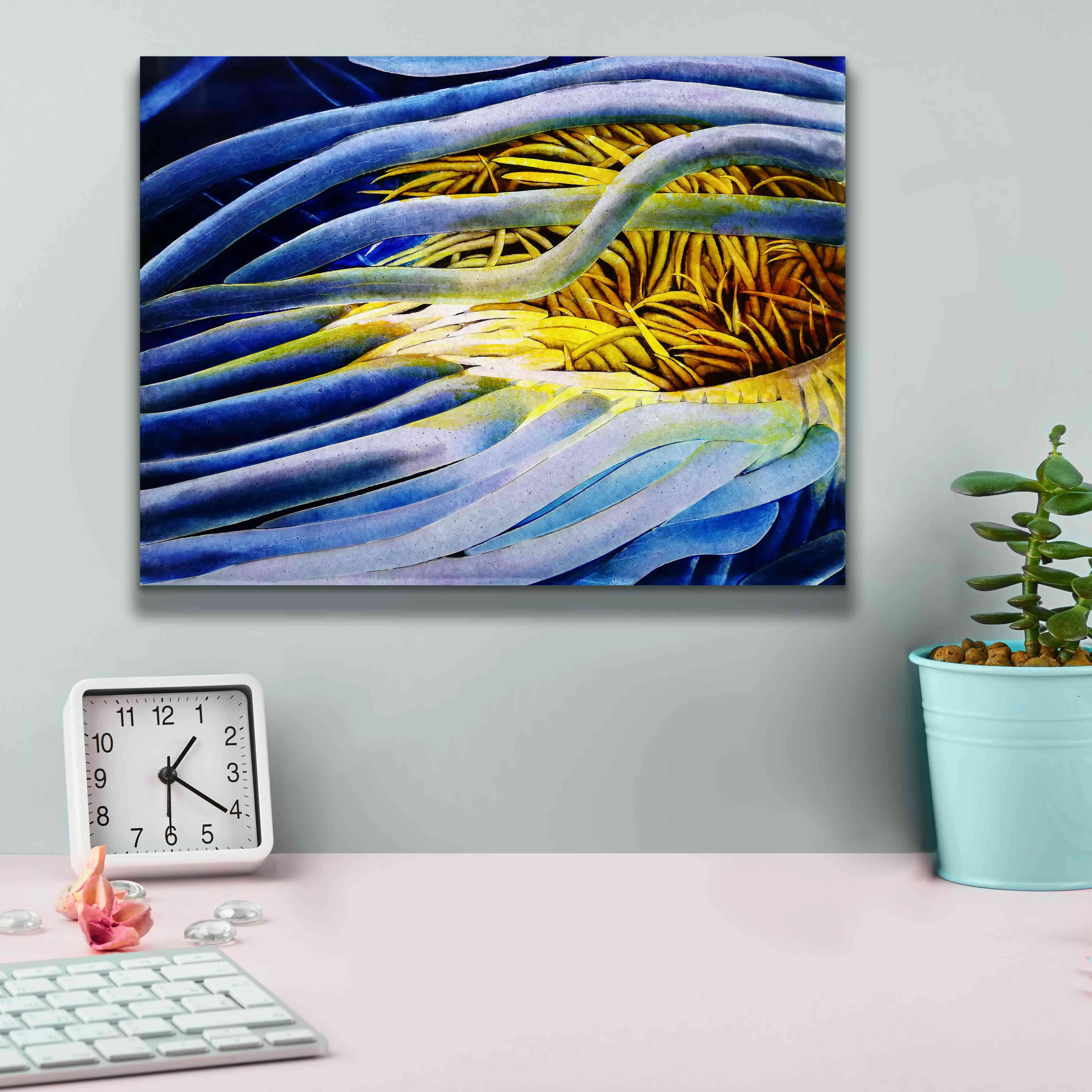 'Anemone Cerianthid' by Rita Shimelfarb, Giclee Canvas Wall Art