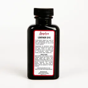 Angelus Leather Dye Dark Brown #018 3Oz/88.72Ml