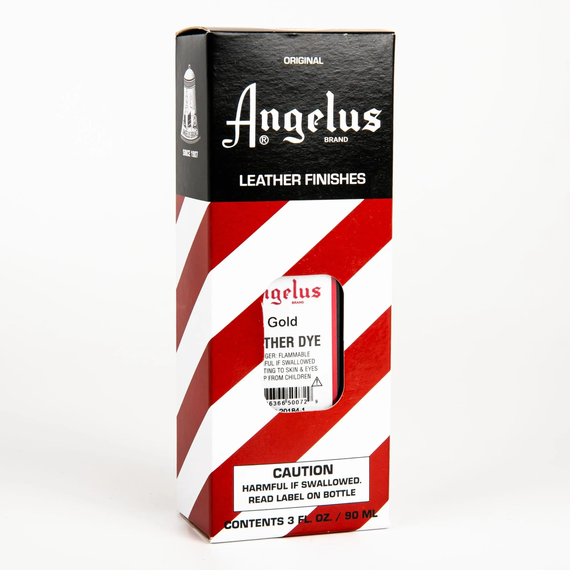 Angelus Leather Dye Gold #072 3Oz/88.72Ml