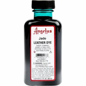 Angelus Leather Dye Jade #173 3Oz/88.72Ml