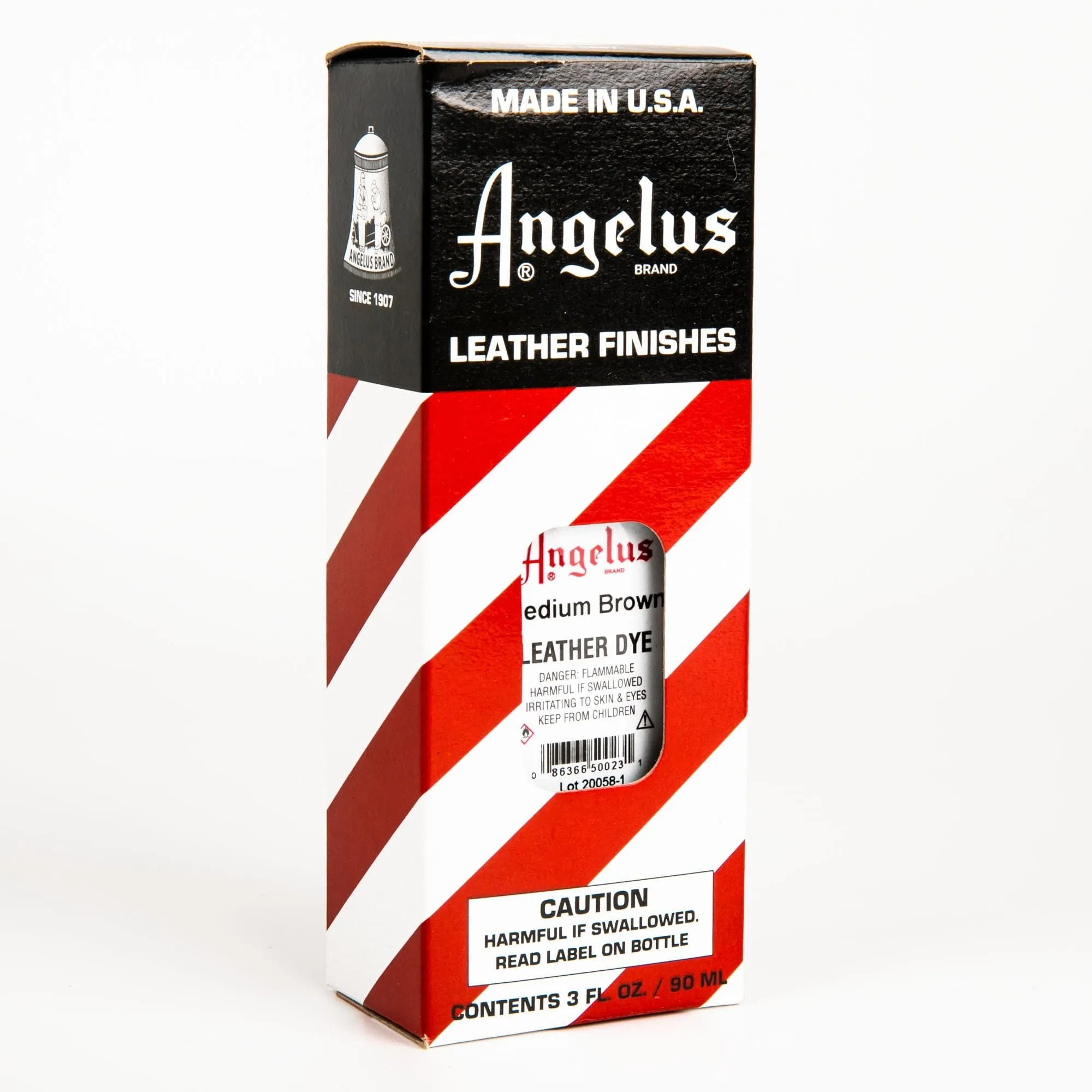 Angelus Leather Dye Med Brown #023 3Oz/88.72Ml