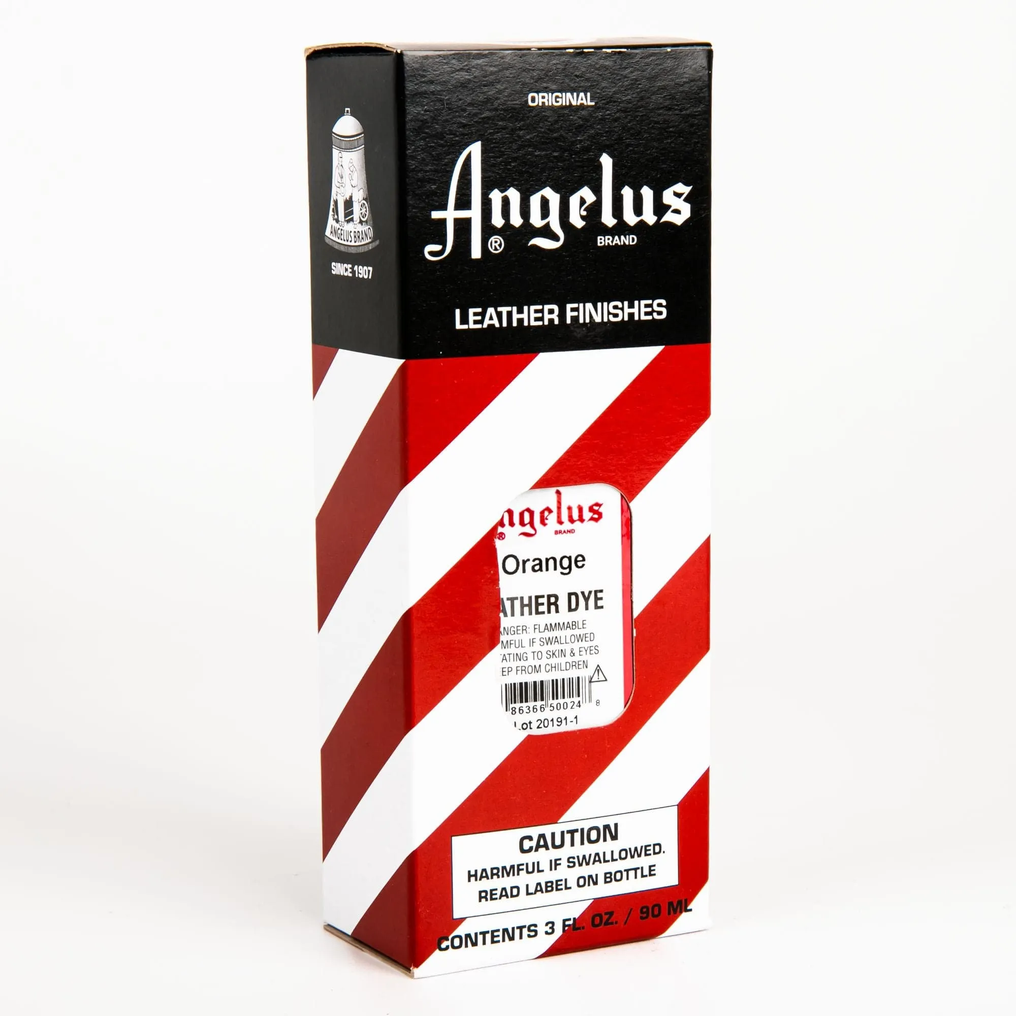 Angelus Leather Dye Orange #024 3Oz/88.72Ml