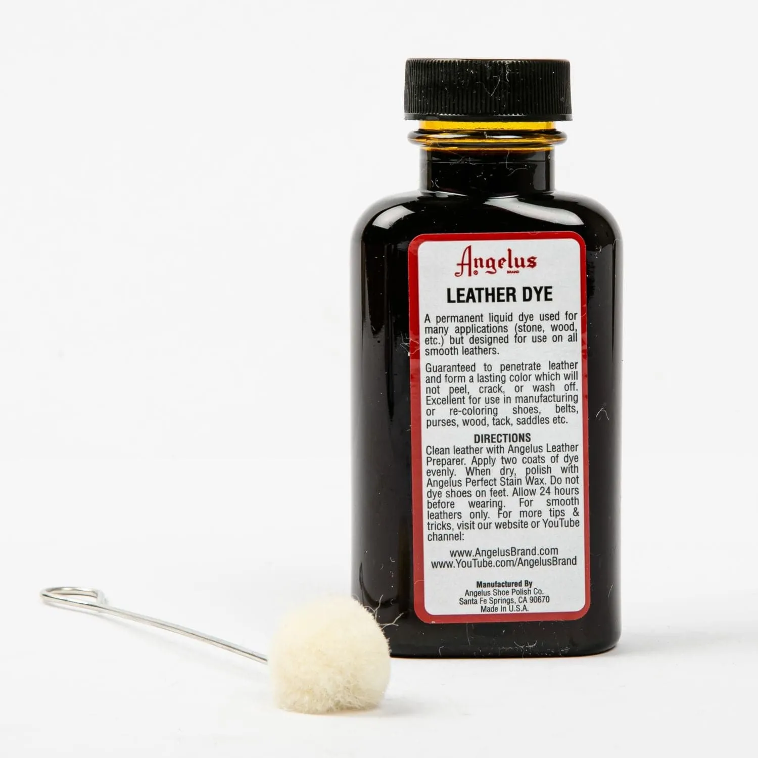 Angelus Leather Dye Russett #095 3Oz/88.72Ml