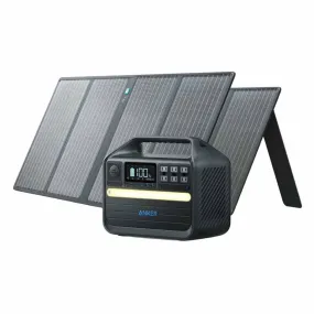 Anker Solar Generator 555 - PowerHouse 1024Wh with 2 x 100W Solar Panels