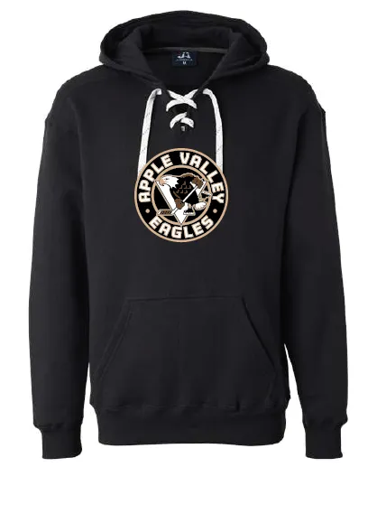 Apple Valley Eagles Hockey - Sport Lace Hoodie