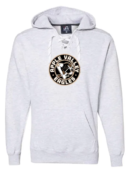 Apple Valley Eagles Hockey - Sport Lace Hoodie