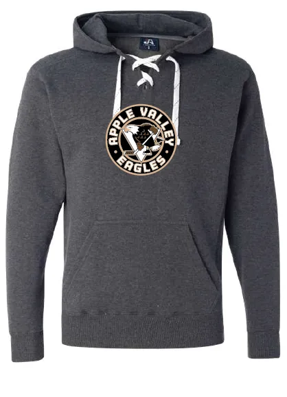 Apple Valley Eagles Hockey - Sport Lace Hoodie