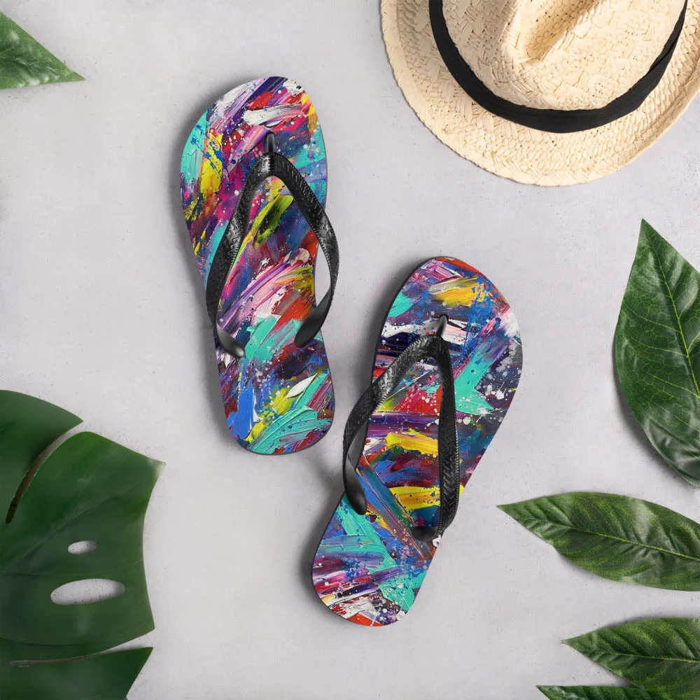 Art Flip-Flops