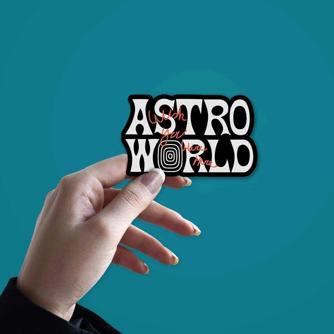 Astro World Sticker