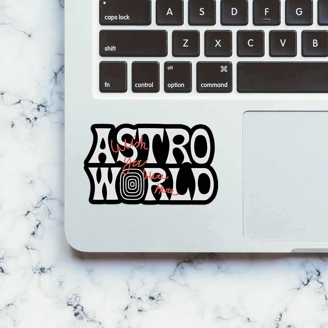 Astro World Sticker