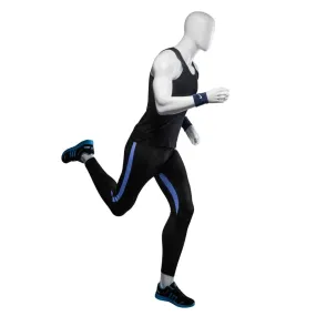 Athletic White Male Running Mannequin MM-PB5W2