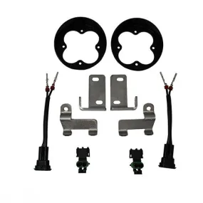 BAJA DESIGNS | 4Runner 5th Gen 2010-2024 & Tacoma 3rd & 2nd Gen 2012-2023 & Tundra 2nd Gen 2014-2021 Fog Pocket Light Mount Kit For Squadron-R Lights (447110)