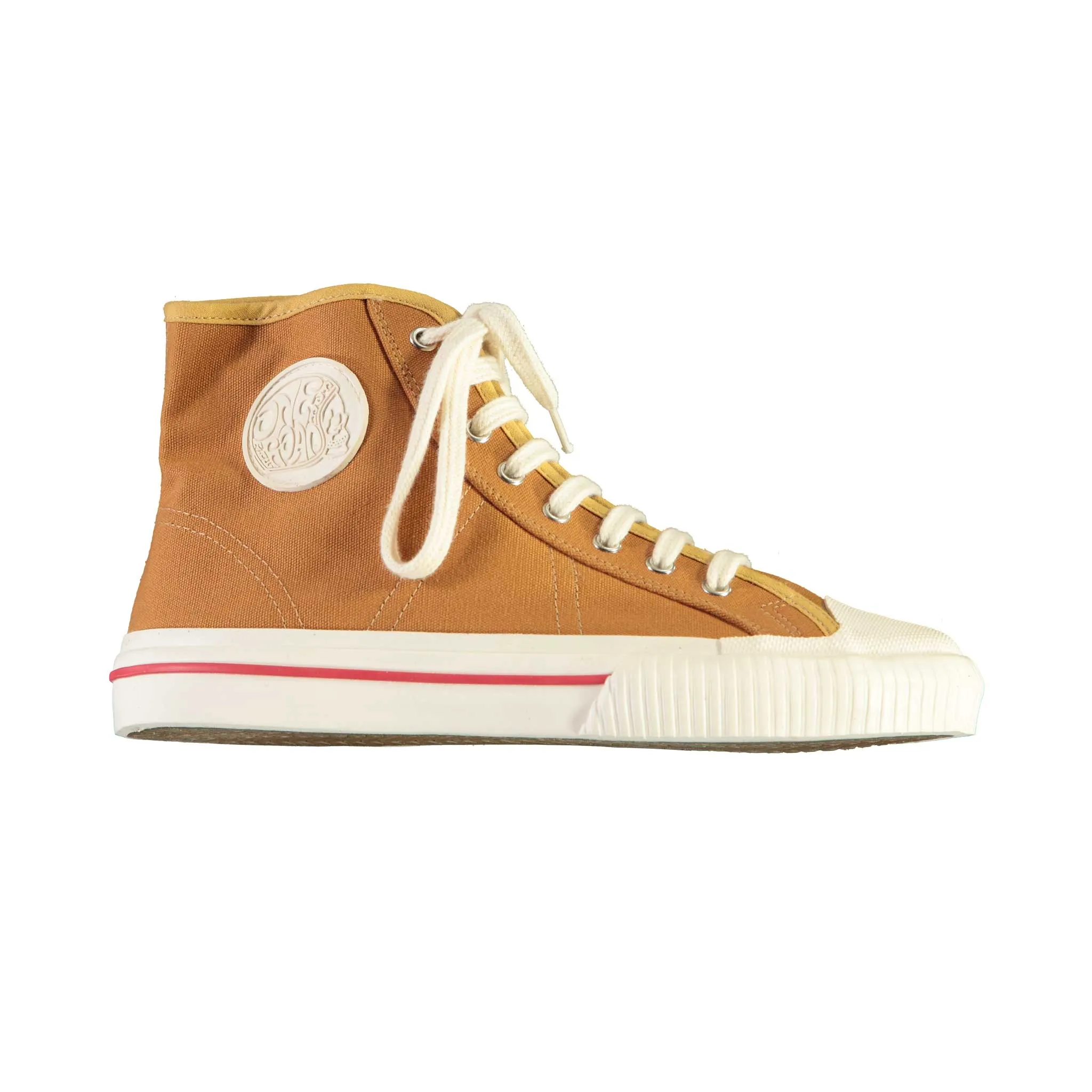 Basket High Canvas Mustard Canvas