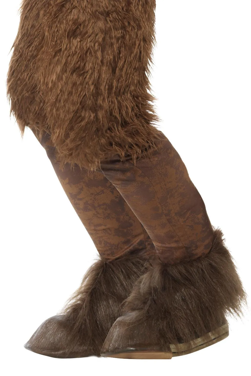 Beast / Krampus Demon Hoof Shoe Covers, Brown