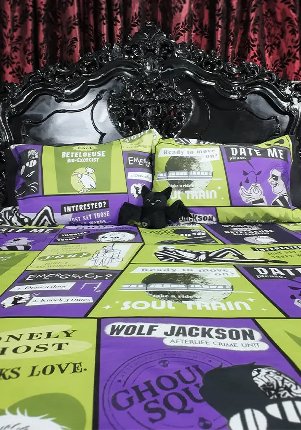 Beetlejuice Beetlejuice: Bio Exorcist [King] | DOUBLE SIDED QUILT SET [PREORDER]