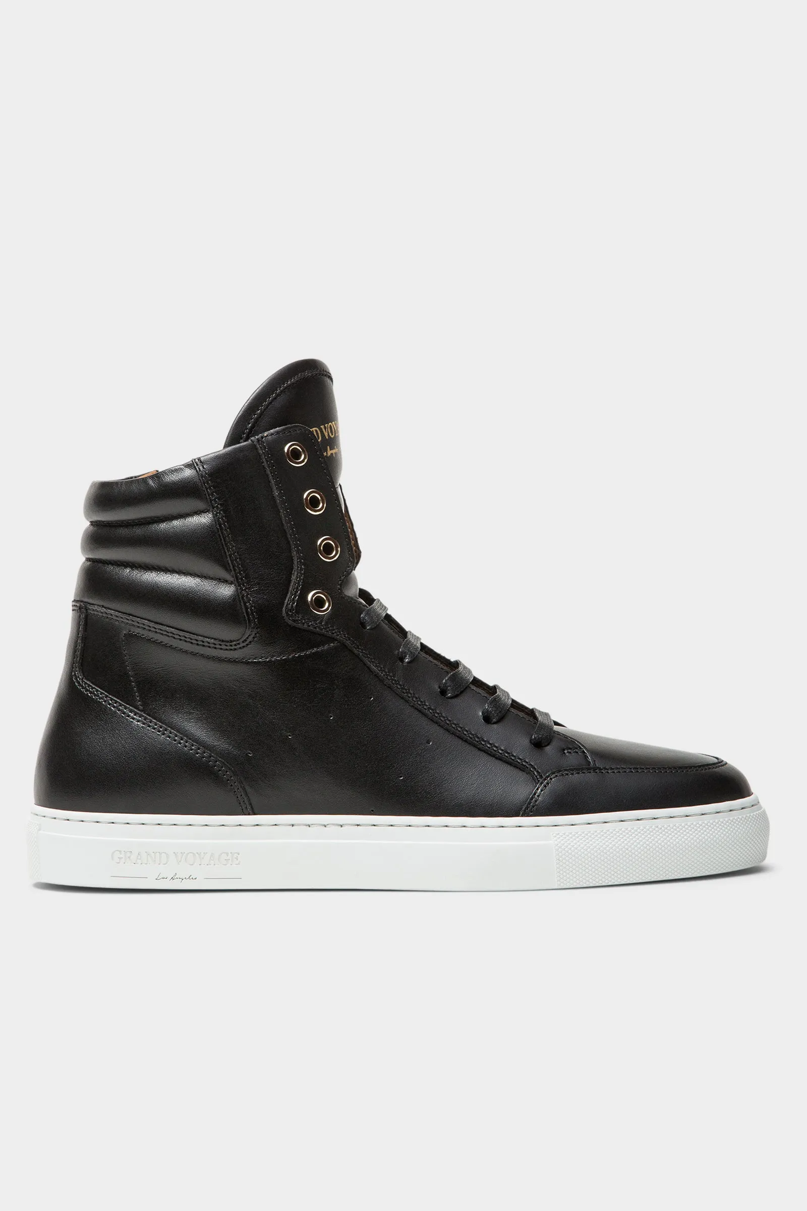 Belmondo High - Black Leather