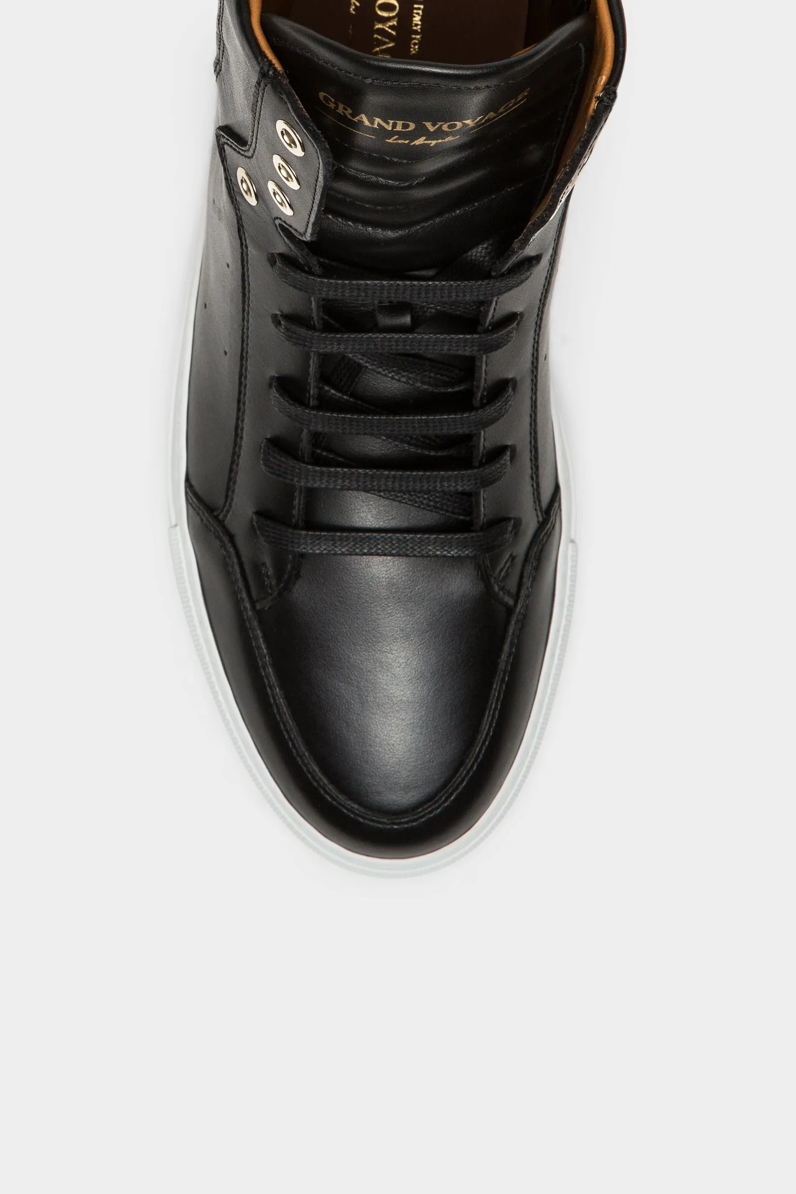 Belmondo High - Black Leather