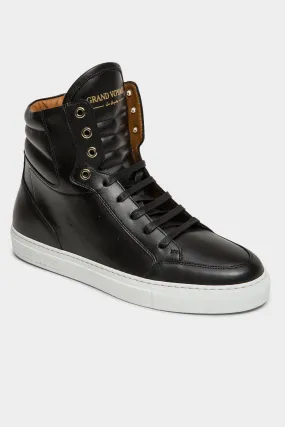 Belmondo High - Black Leather