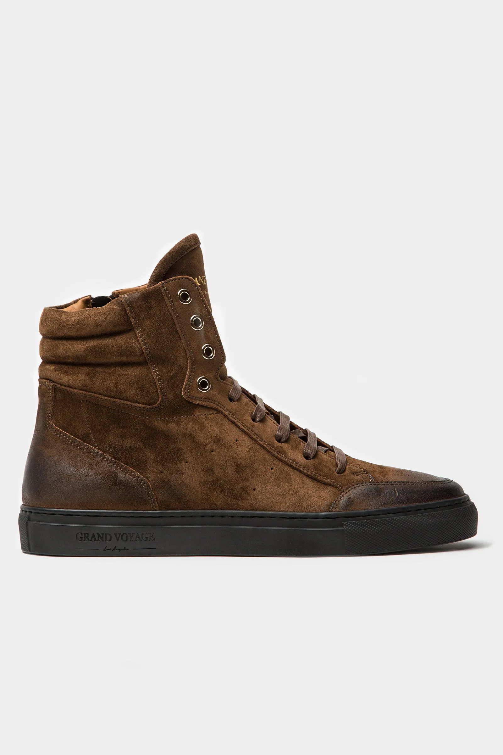 Belmondo High - Chocolate Suede