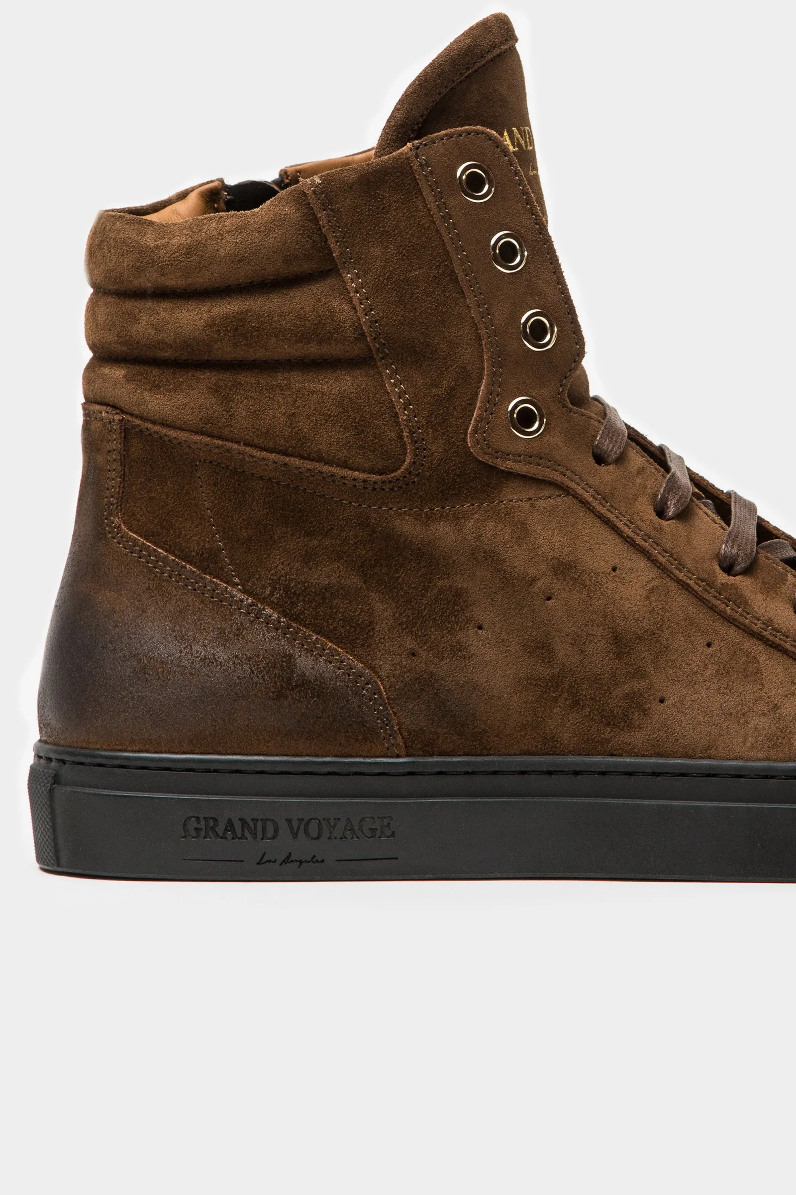 Belmondo High - Chocolate Suede