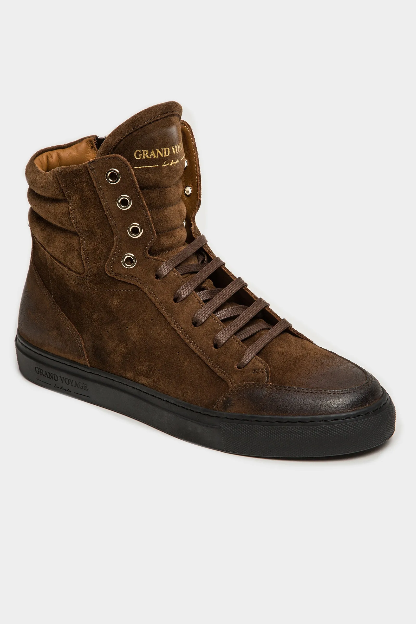 Belmondo High - Chocolate Suede