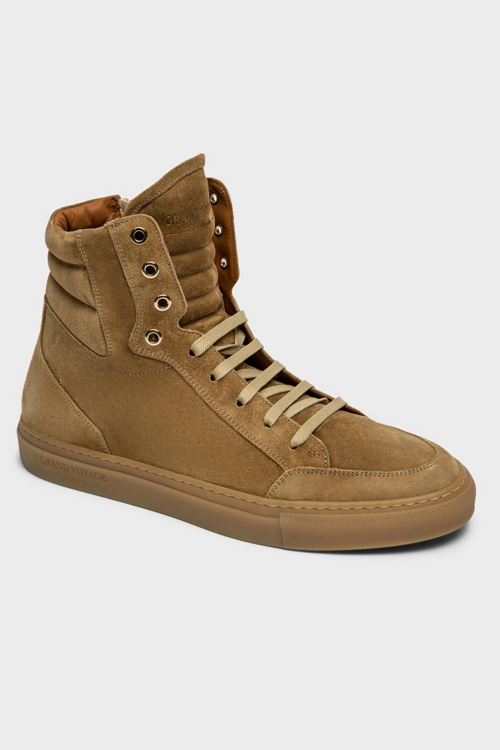 Belmondo High - Tan Suede