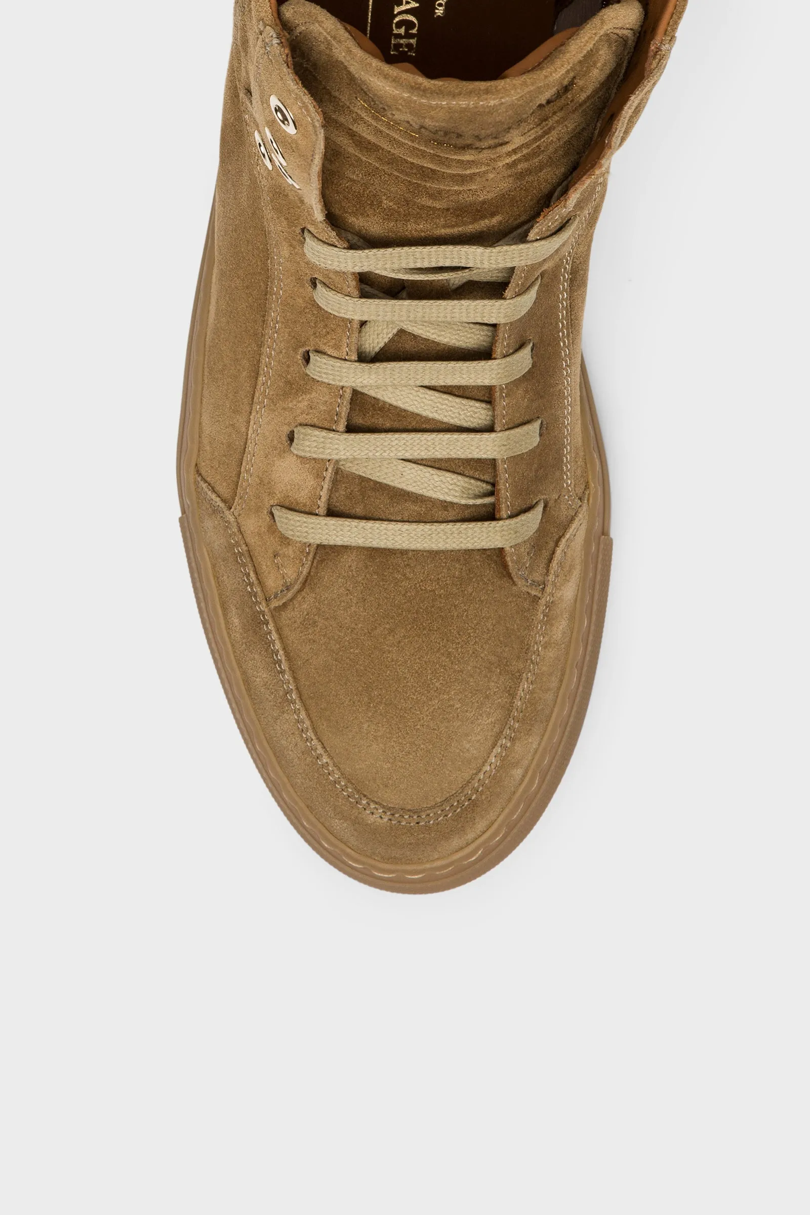 Belmondo High - Tan Suede