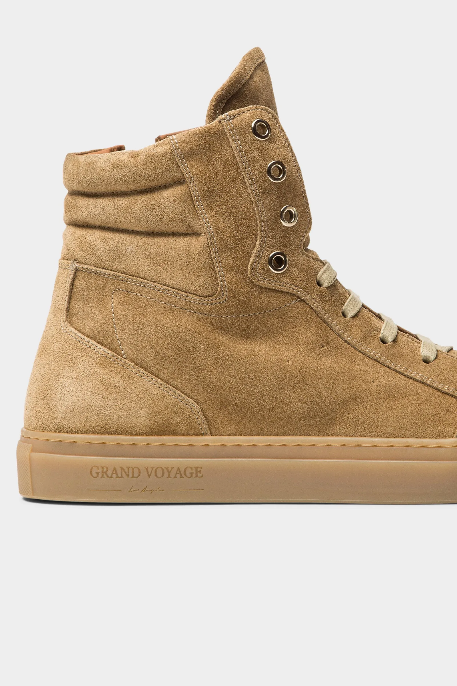 Belmondo High - Tan Suede