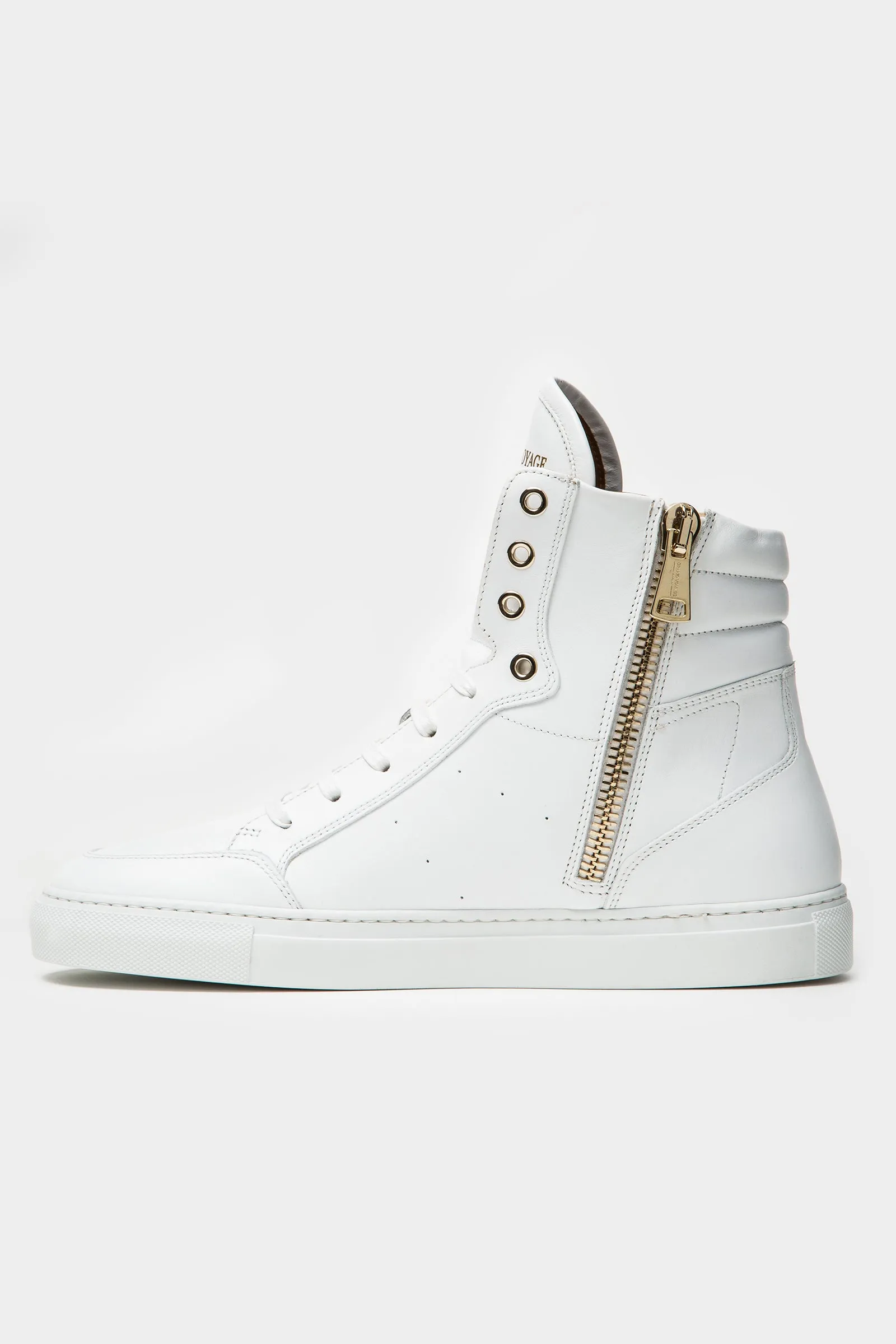 Belmondo High - White Leather