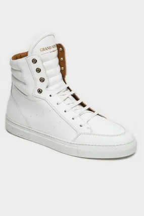 Belmondo High - White Leather