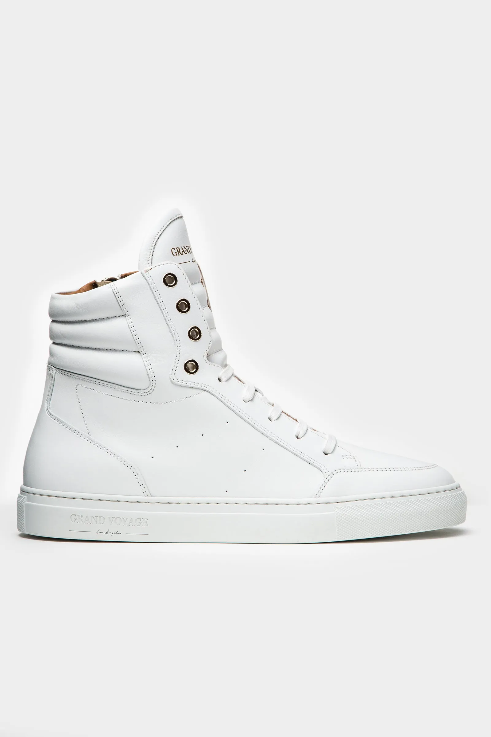 Belmondo High - White Leather